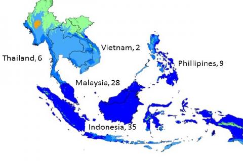 ACE inhibition studies on medicinal plants across Southeast Asia